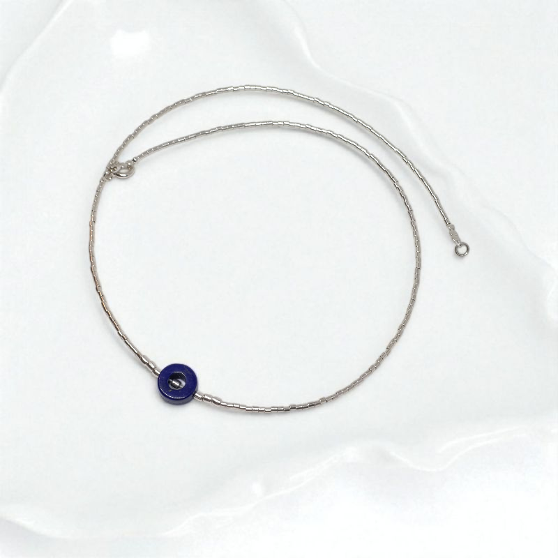 Lapizlazuli tipo Choker