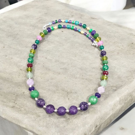 Collar Piedras naturales