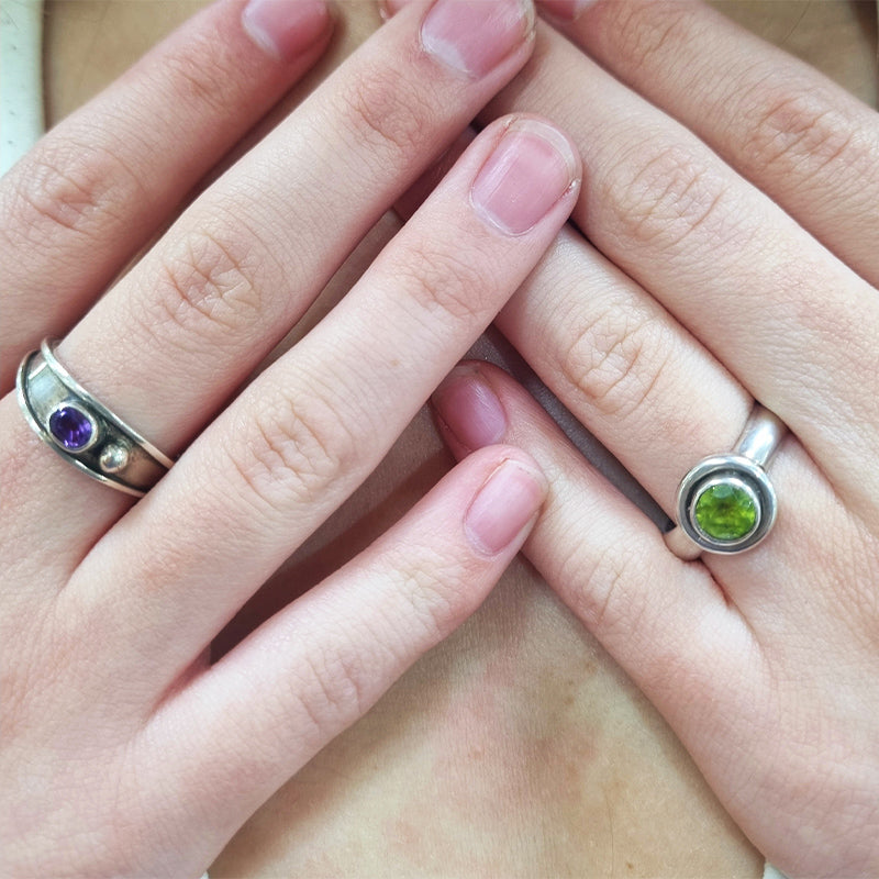 Anillo Amatista Mia