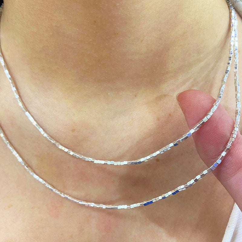 Collar de mostacillas XL