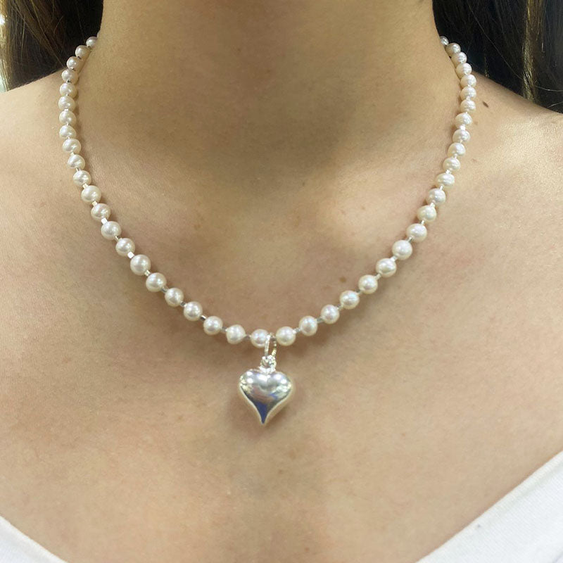 Collar de Perlas cultivadas Love