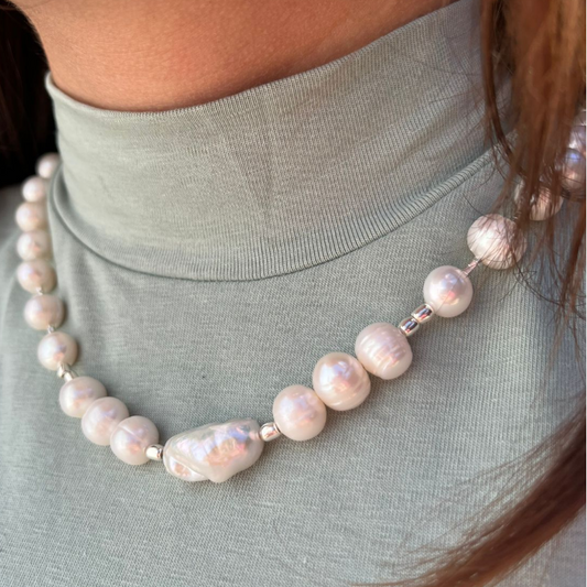 Collar de Perlas Top xl