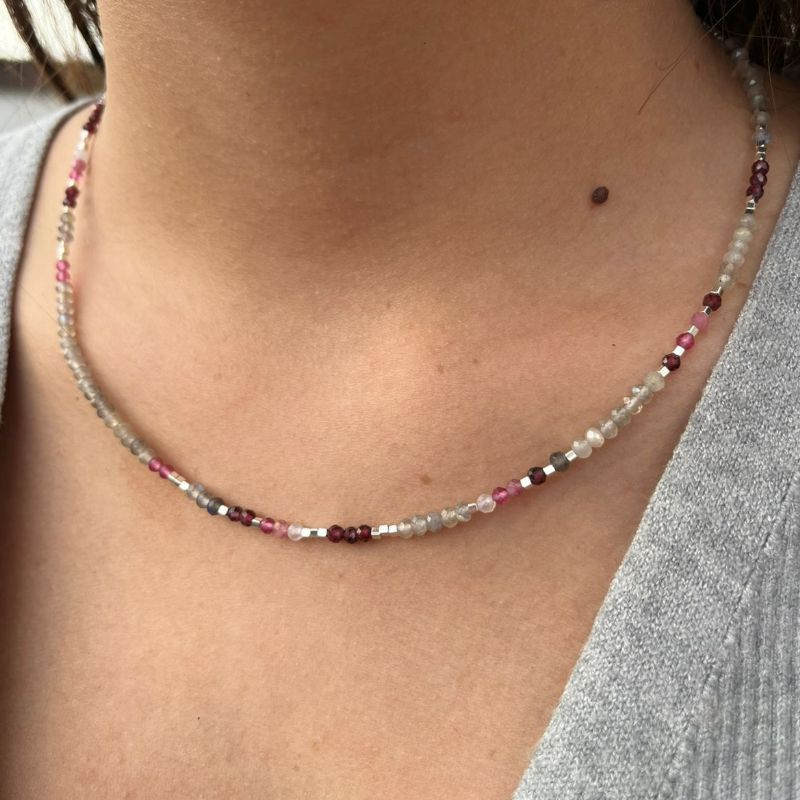 Collar de Labradoritas