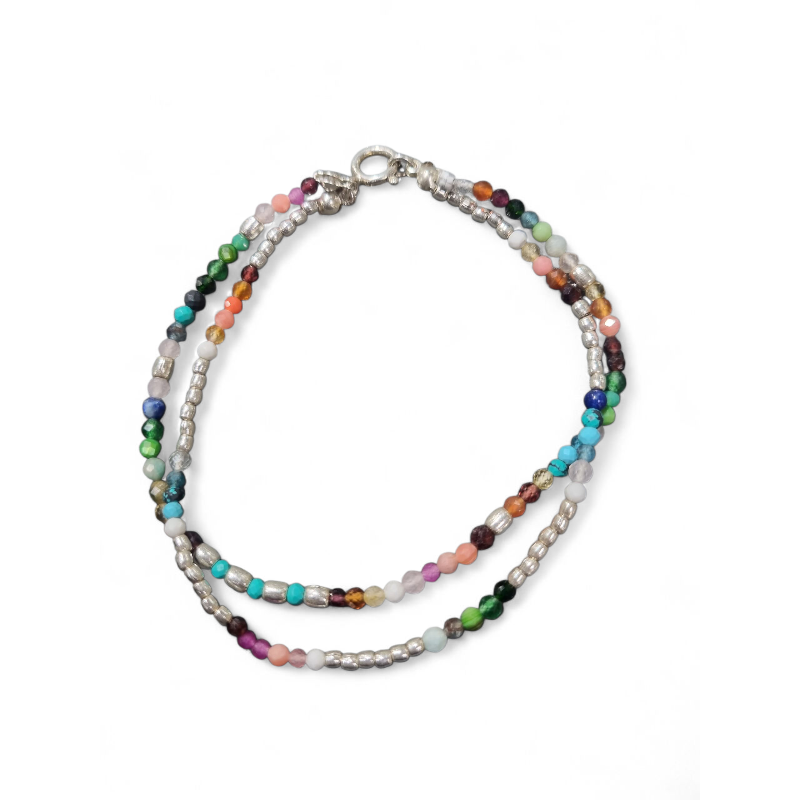 Multicolor piedras doble