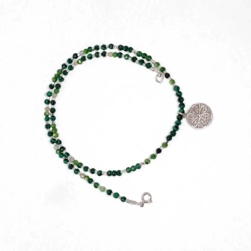 Collar de Malaquitas