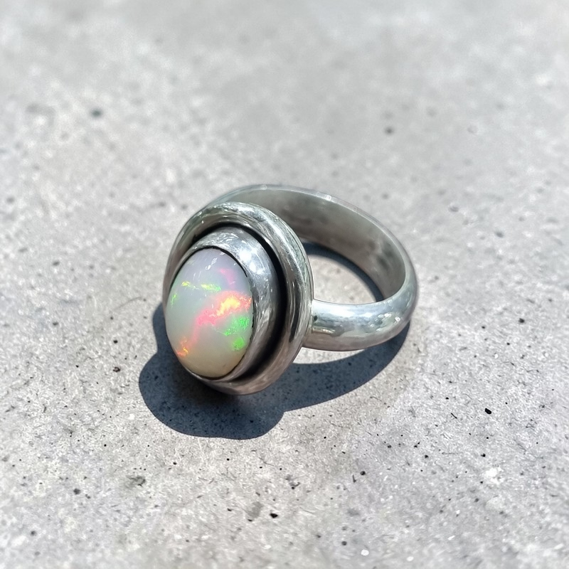 Anillo Ópalo Oval