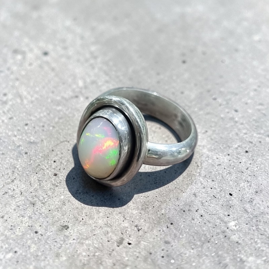 Anillo Ópalo Oval