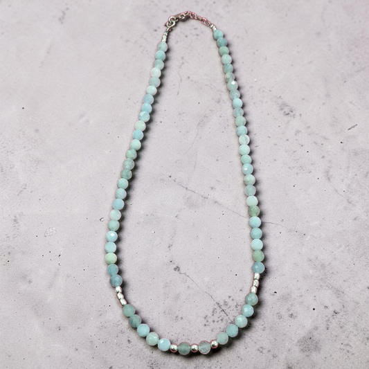 Collar Aguamarina