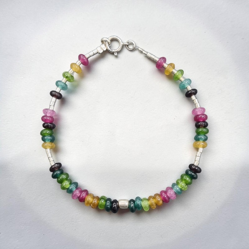 Pulsera de Turmalinas y Plata 950