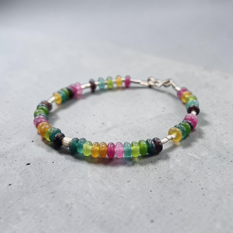 Pulsera de Turmalinas y Plata 950