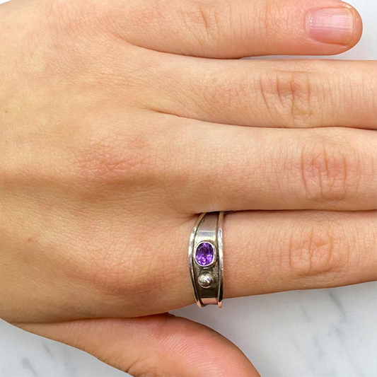 Anillo Amatista Mia