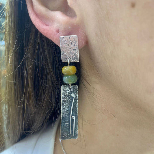 Aros Palitos Plata