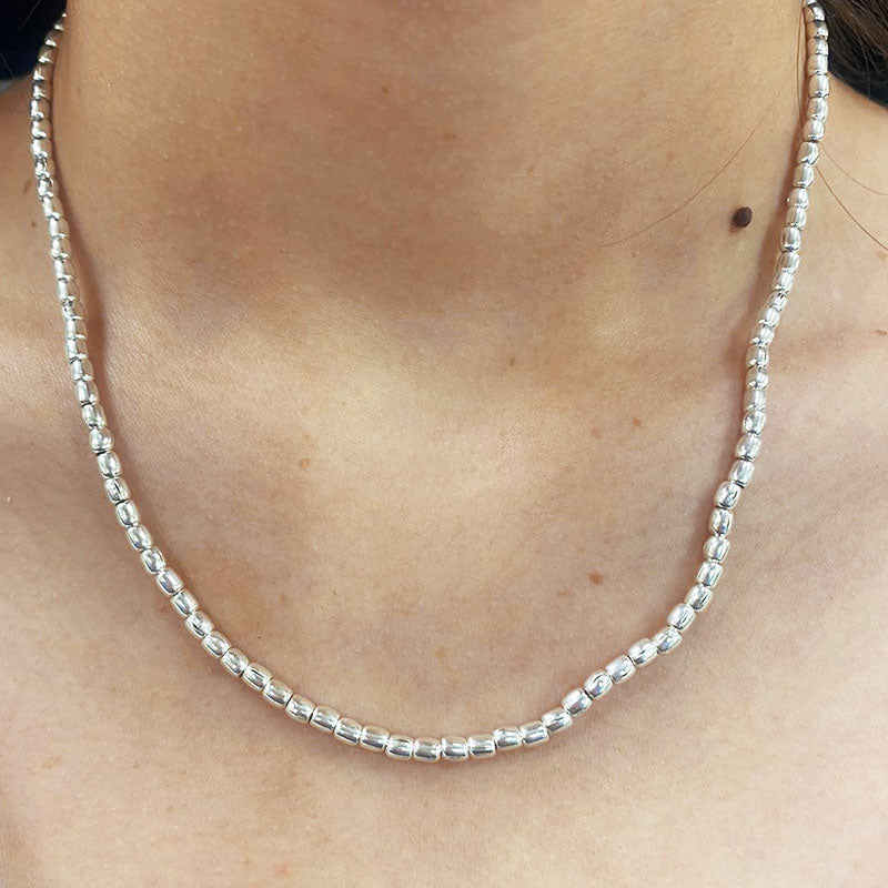 Collar Mostacillas tubular