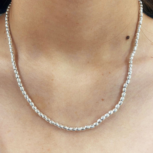 Collar Mostacillas tubular