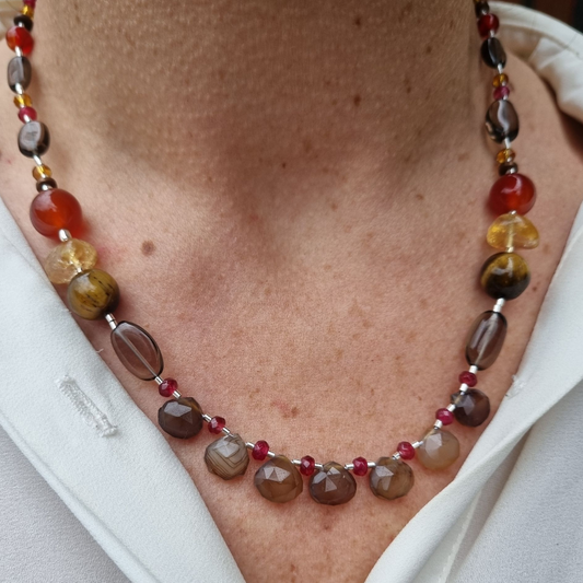 Collar distintas Piedras