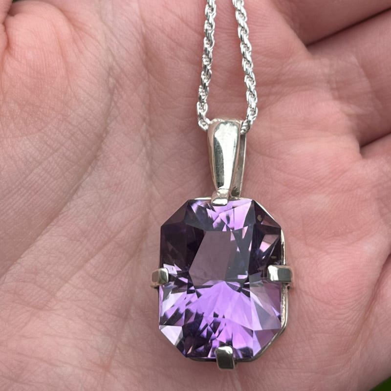 Colgante Amatista y Plata 950