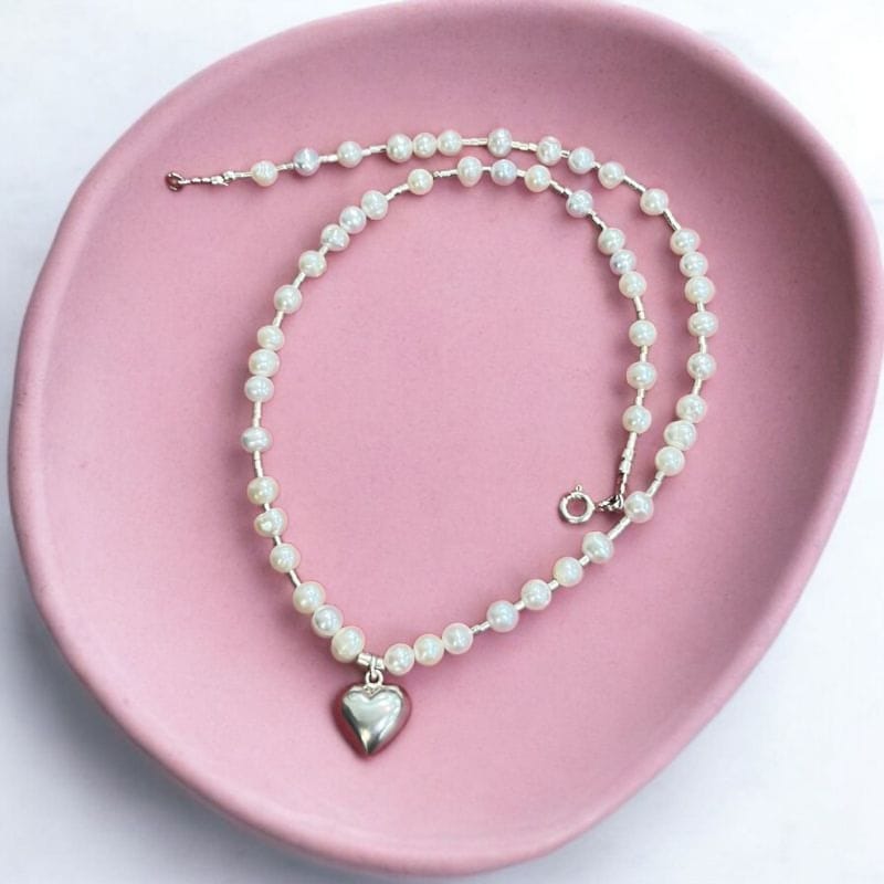 Collar de Perlas y Plata 950