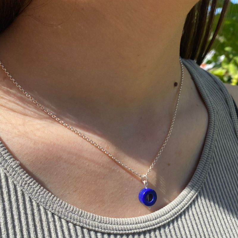 Lapislázuli azul cili