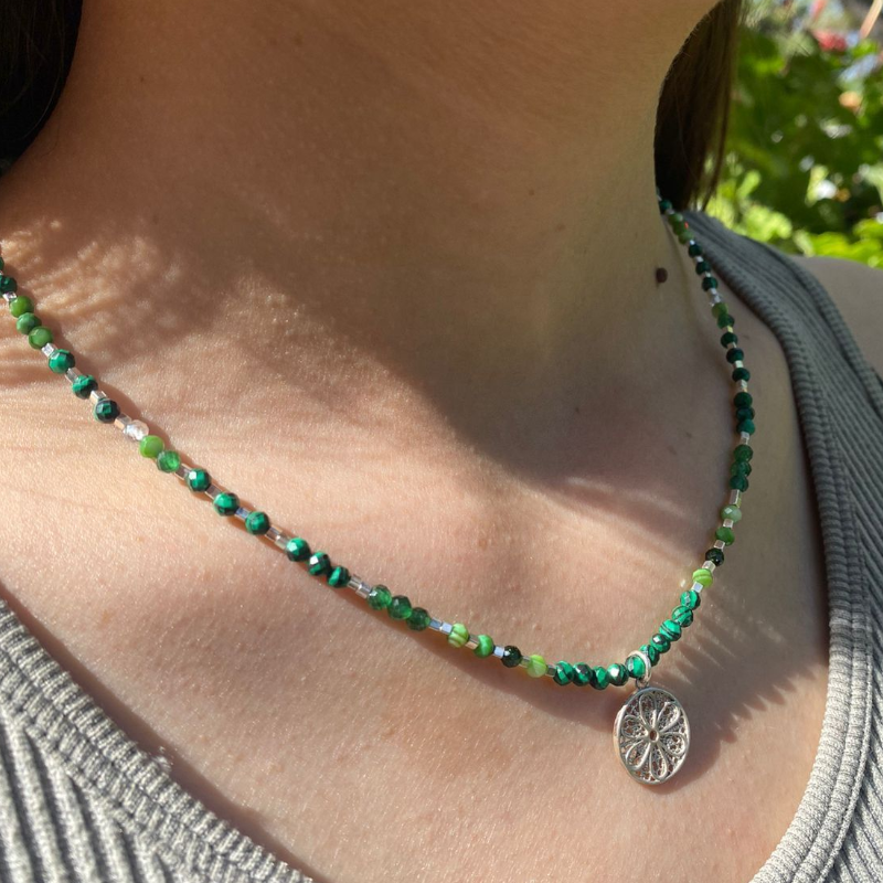 Collar de Malaquitas