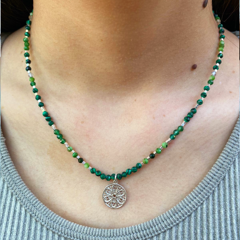 Collar de Malaquitas