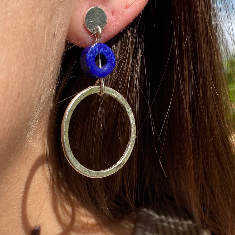 Argollas y Lapislázuli