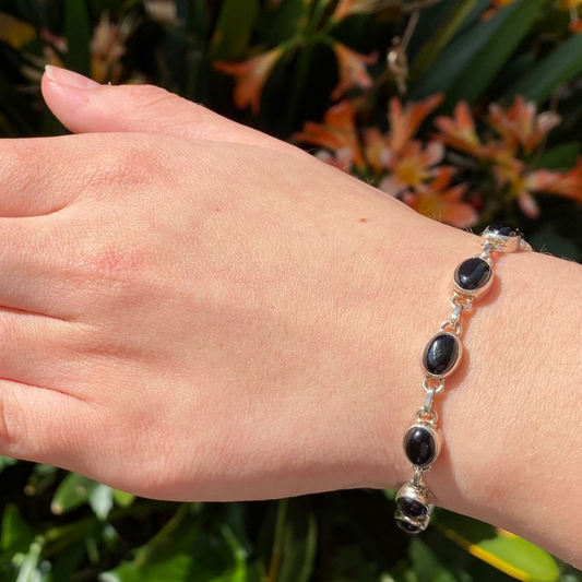 Pulsera Ónix negros