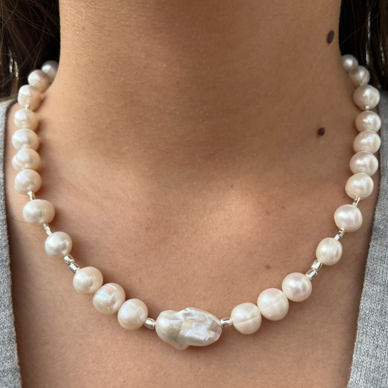 Collar de Perlas Top xl