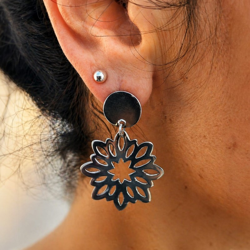 Aros Plata 950 calados